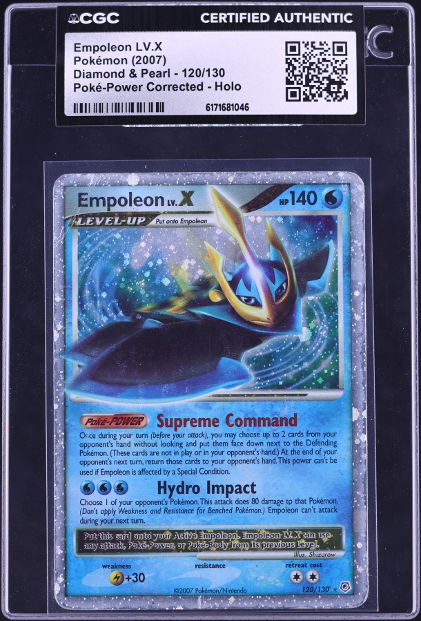 2007 Pokemon Japanese Diamond & Pearl Constructed Holo Dialga Lv.X