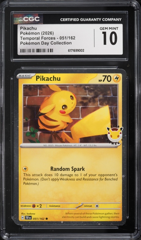 2026 Pokemon Scarlet & Violet Temporal Forces Day Collection