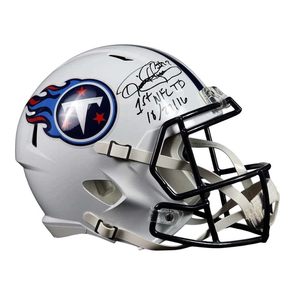 Derrick Henry Signed Autographed Tennessee Titans Speed Helmet - NFL AUTH