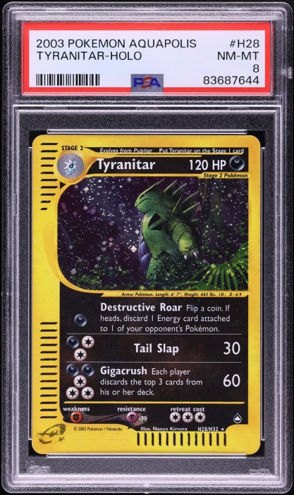 2010 Pokemon Japanese Standard Deck 1st Edition Tyranitar #9 BGS