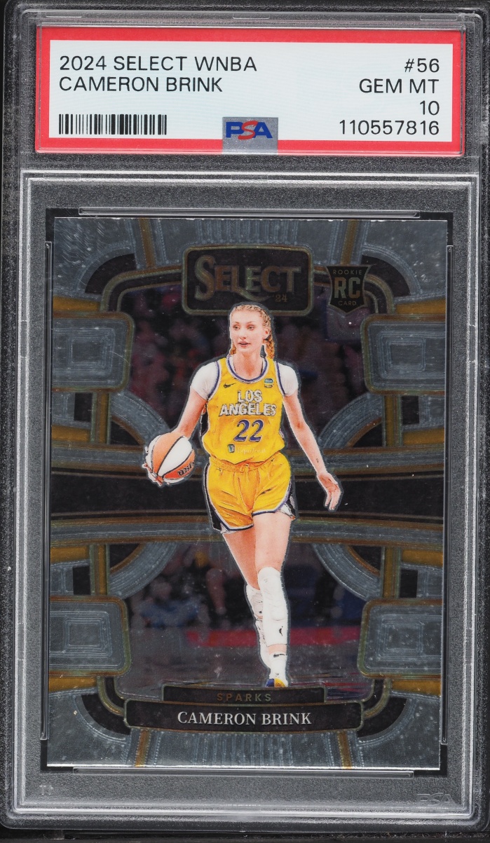 2024 Select WNBA Concourse Cameron Brink ROOKIE #56 PSA 10 GEM MINT