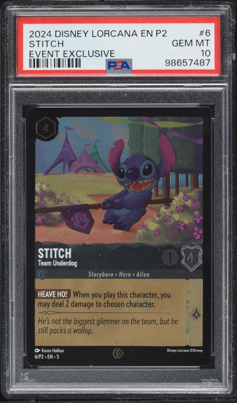2023 Disney Lorcana Promo D100 Collector's Edition Stitch