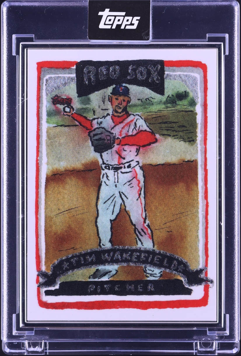 2022 Topps Project 70 Series 2 '06 Artist Proof Tim Wakefield Andy Friedman AUTO /20 #49