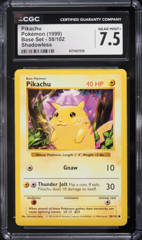 2016 Pokemon Japanese XY 20th Anniversary 1st Edition Pikachu #33