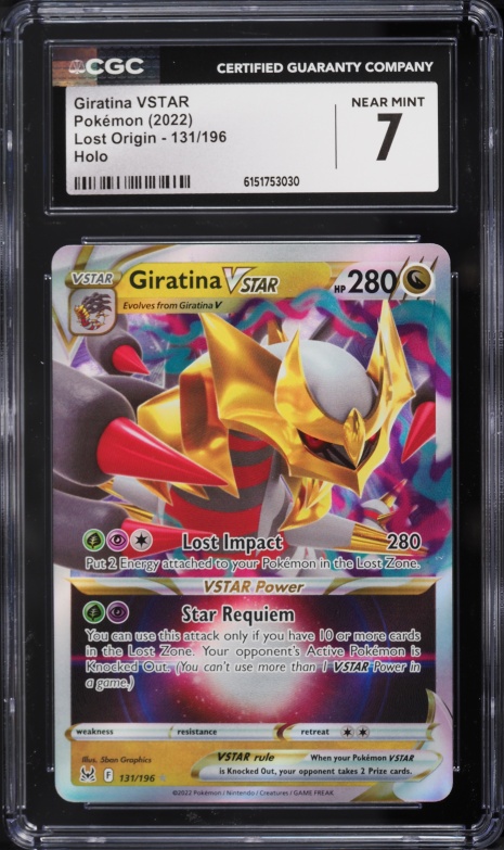 giratina vstar pokemon card price [PSA 10] Giratina VSTAR Pokemon Card Japanese 261/172 UR S12a VSTAR Universe