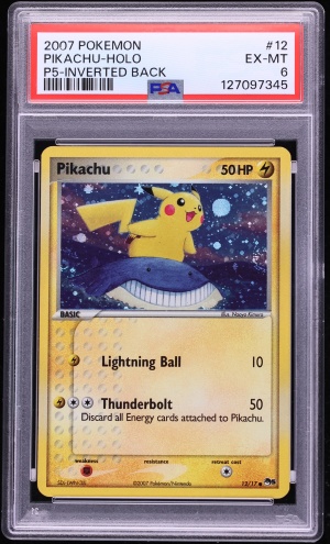 2020 Pokemon Japanese Sun & Moon Promo Pikapika Campaign Holo