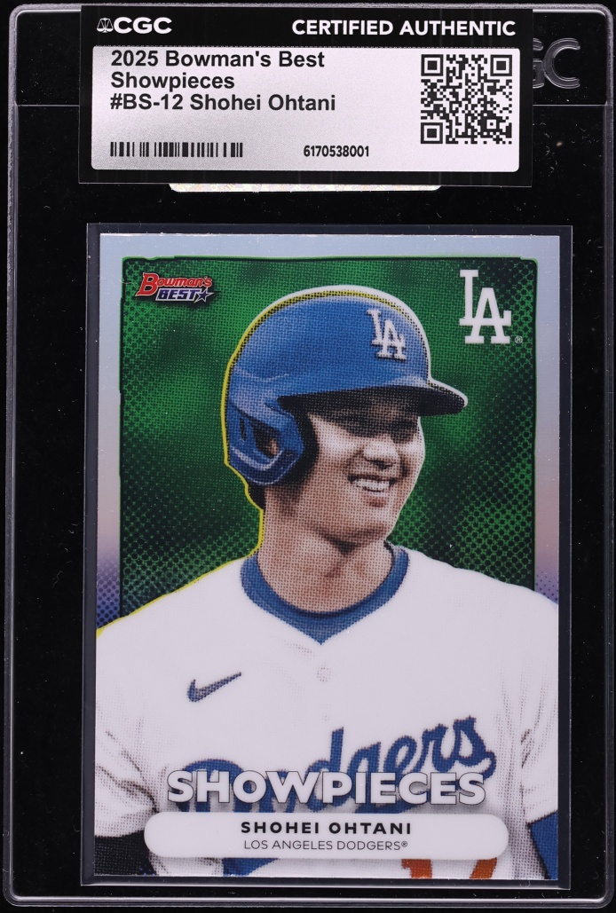 2025 Bowman's Best Showpieces Shohei Ohtani #BS-12 CGC AUTH