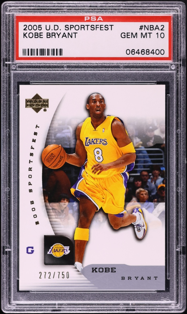 2005 Upper Deck Sportsfest Kobe Bryant /750 #NBA2 PSA 10 GEM MINT