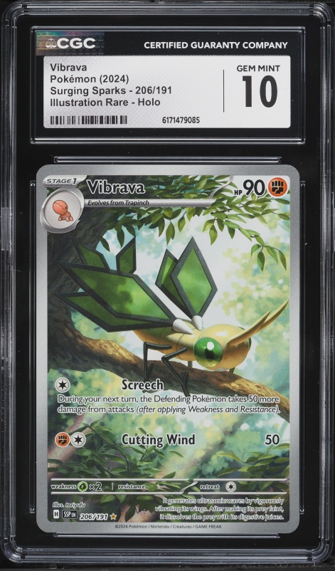 vibrava pokemon card value 2003 EX Dragon #47 CGC AUTH on Fanatics Collect Stage 1 Vibrava #105 Prices | Pokemon