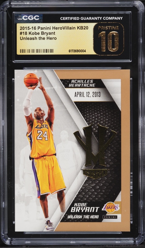 2015 Select Copper Prizm Kobe Bryant /49 #292 PSA 10 GEM MINT on