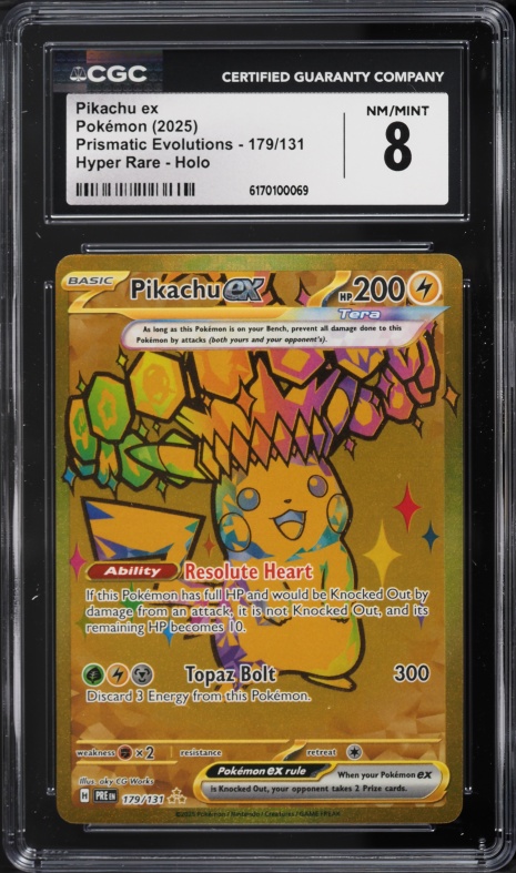 2015 Pokemon Art Academy Competition Ashley Pikachu BGS 9 MINT on