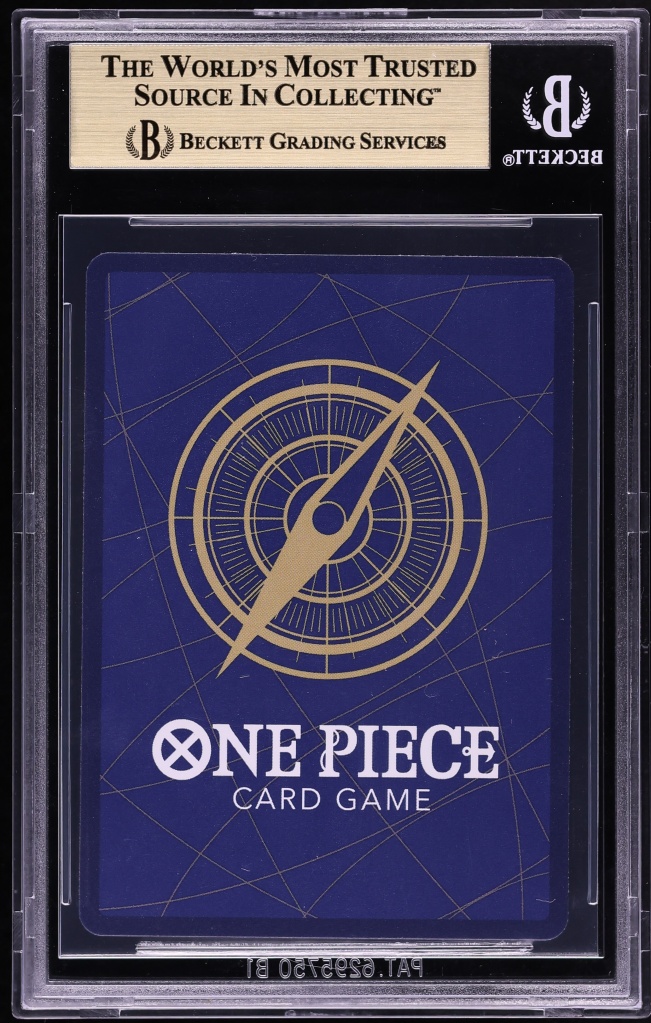 2024 One Piece Japanese Emperors In The New World SR Dracule Mihawk #OP09-048 BGS 10 PRISTINE