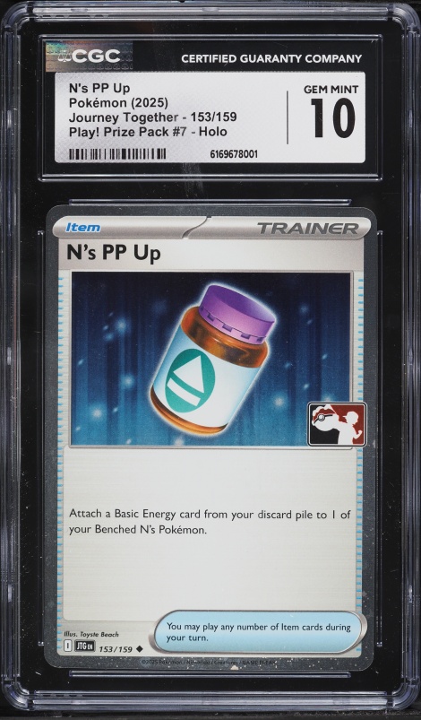 n's pp up pokemon card SR #214/193 (JP) Attach a Basic Energy from your discard pile to 1 of your Benched Ns Pokemon. Am I winning guys? :