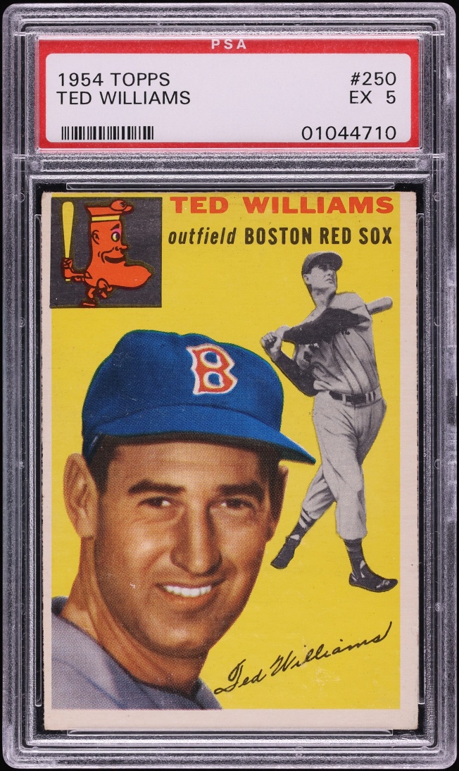 1954 Topps Ted Williams #250 PSA 5 EX