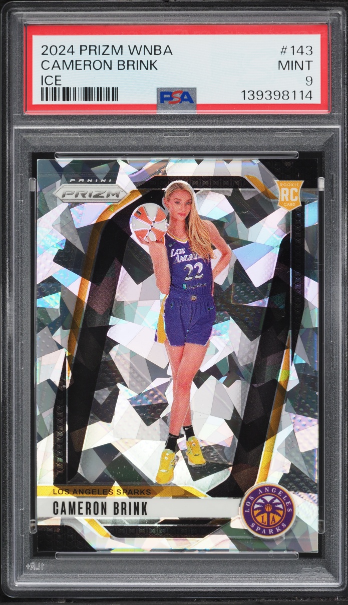 2024 Panini Prizm WNBA Ice Cameron Brink ROOKIE #143 PSA 9 MINT