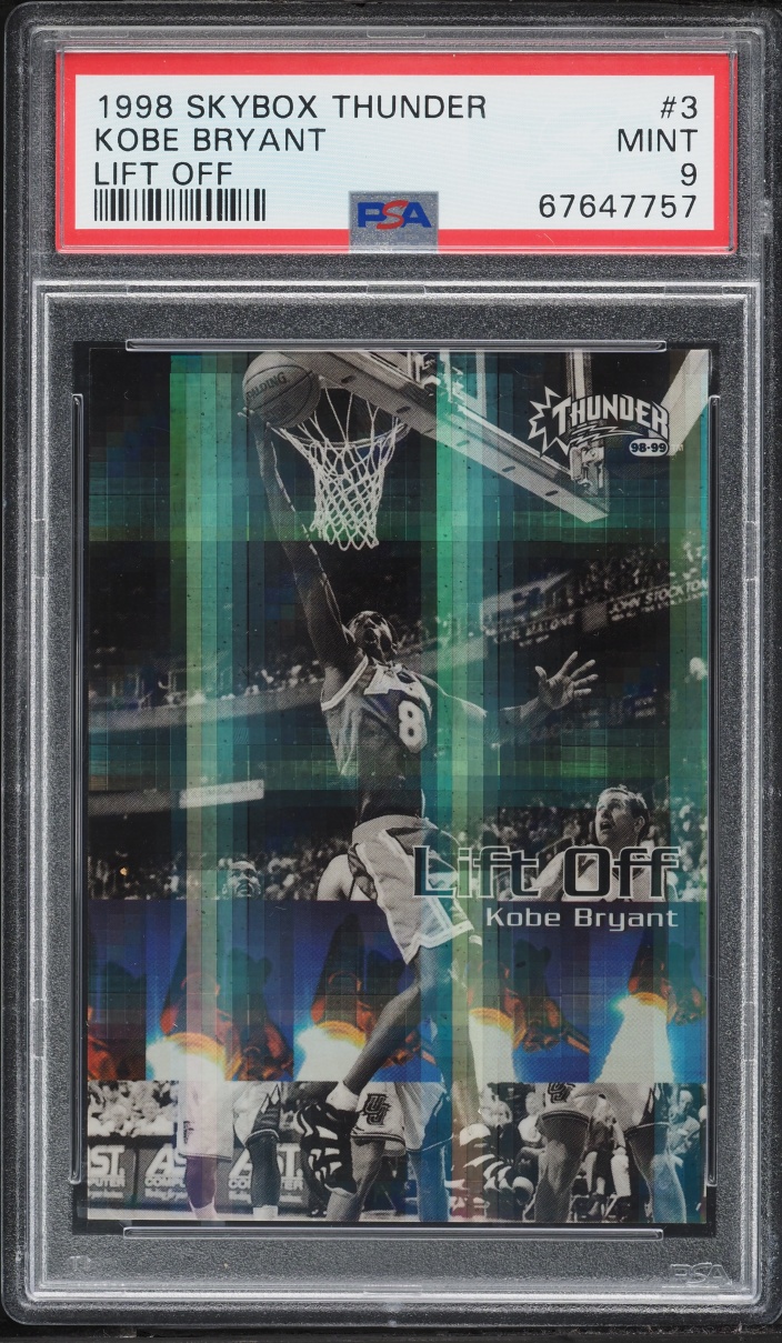 1998 Skybox Thunder Lift Off Kobe Bryant #3 PSA 9 MINT
