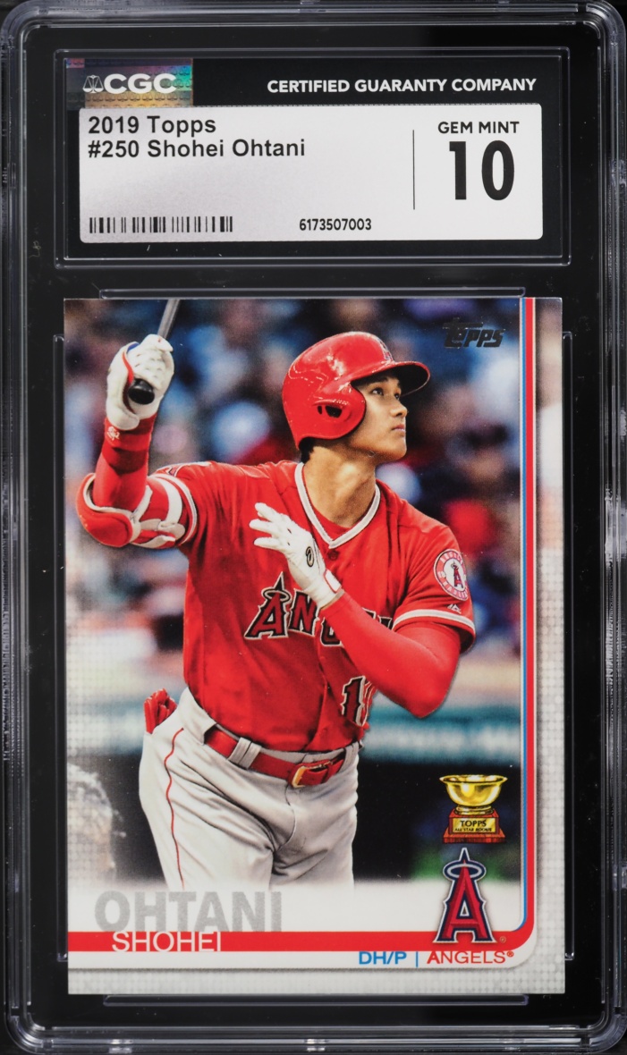 2019 Topps Shohei Ohtani #250 CGC 10 GEM MINT
