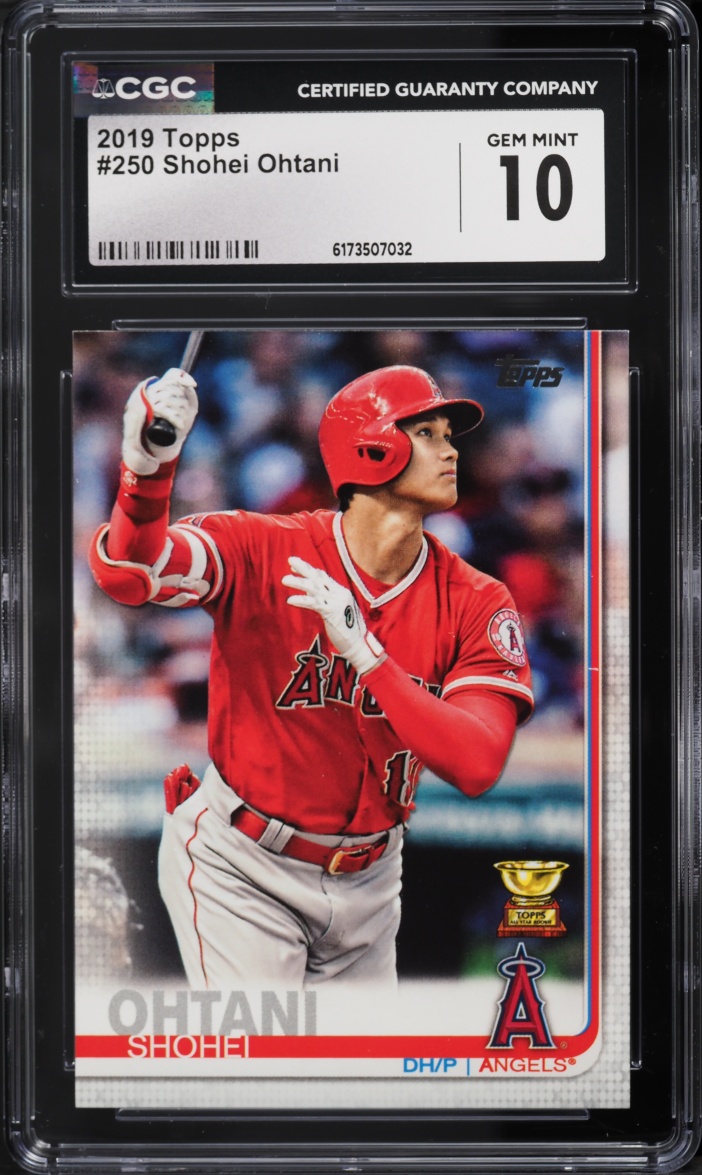 2019 Topps Shohei Ohtani #250 CGC 10 GEM MINT