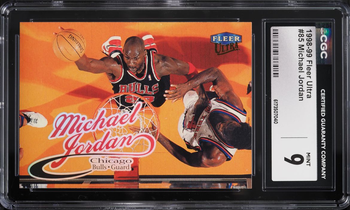 1998 Ultra Basketball Michael Jordan #85 CGC 9 MINT