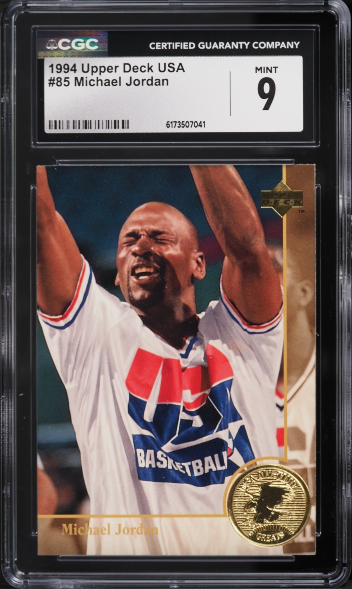 1994 Upper Deck USA Michael Jordan #85 CGC 9 MINT