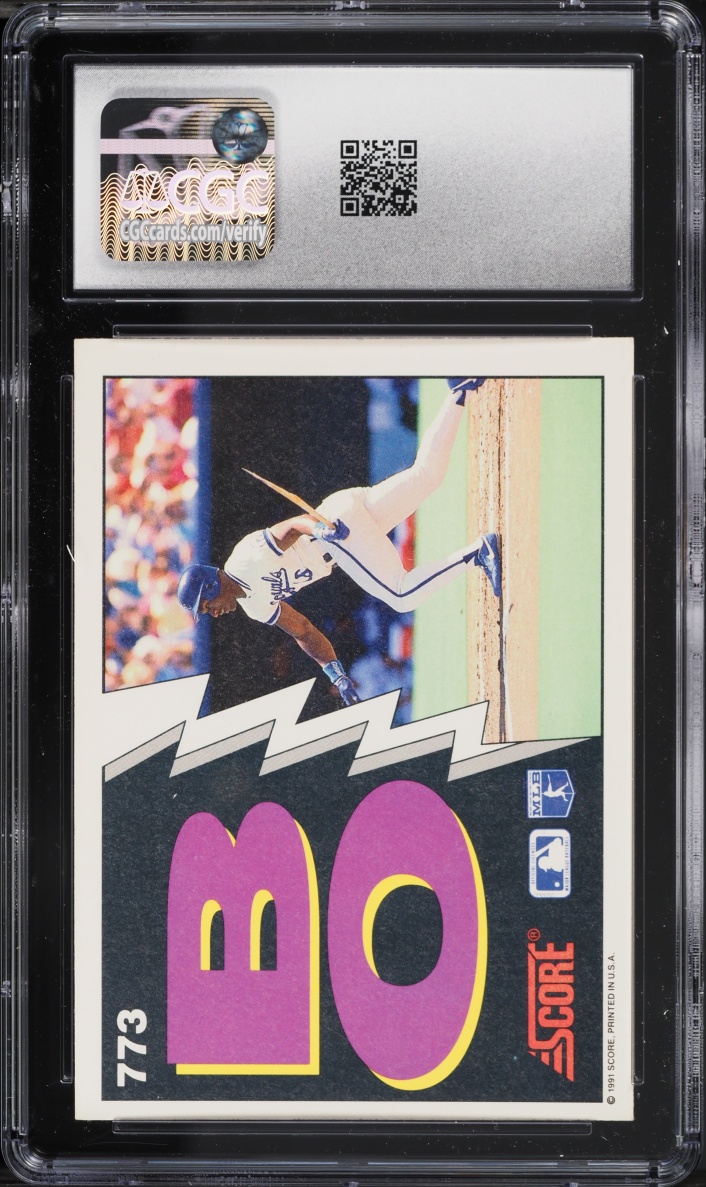 1991 Score Bo Jackson #773 CGC 8 NM-MT