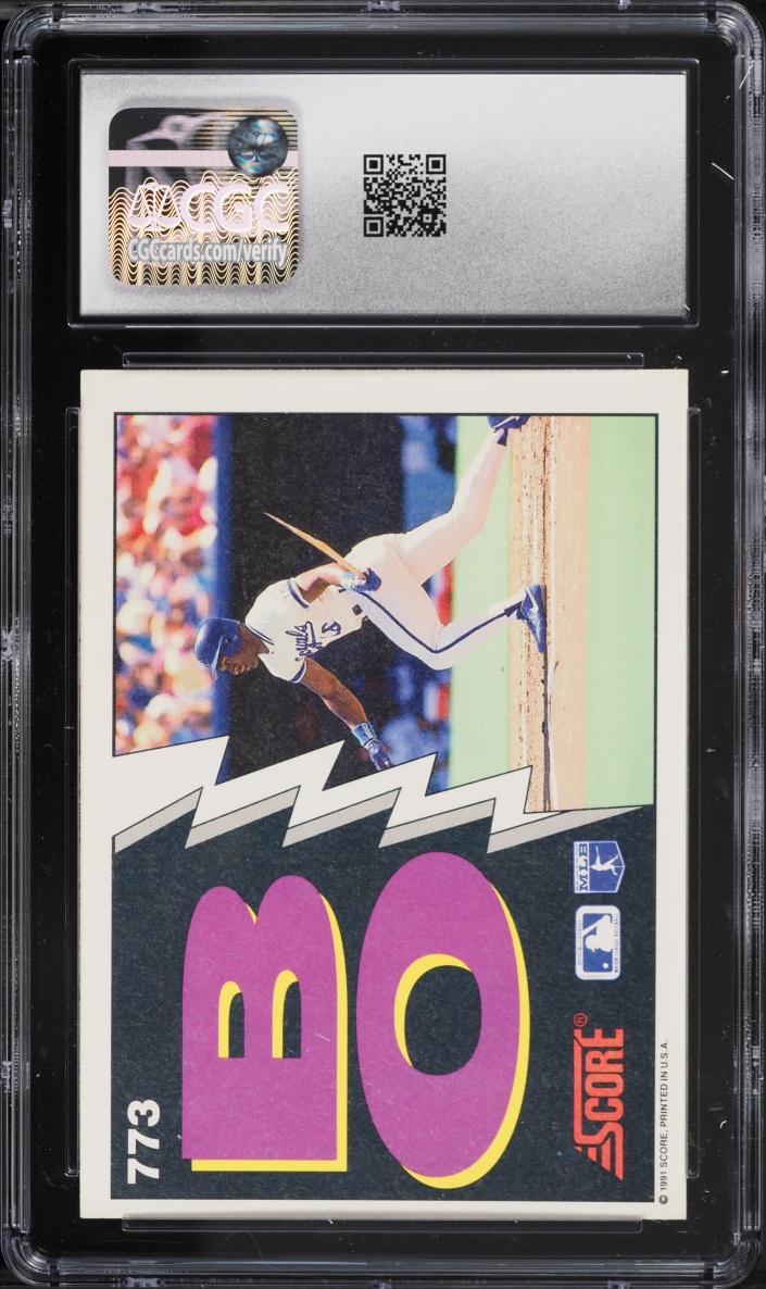 1991 Score Bo Jackson #773 CGC 8 NM-MT