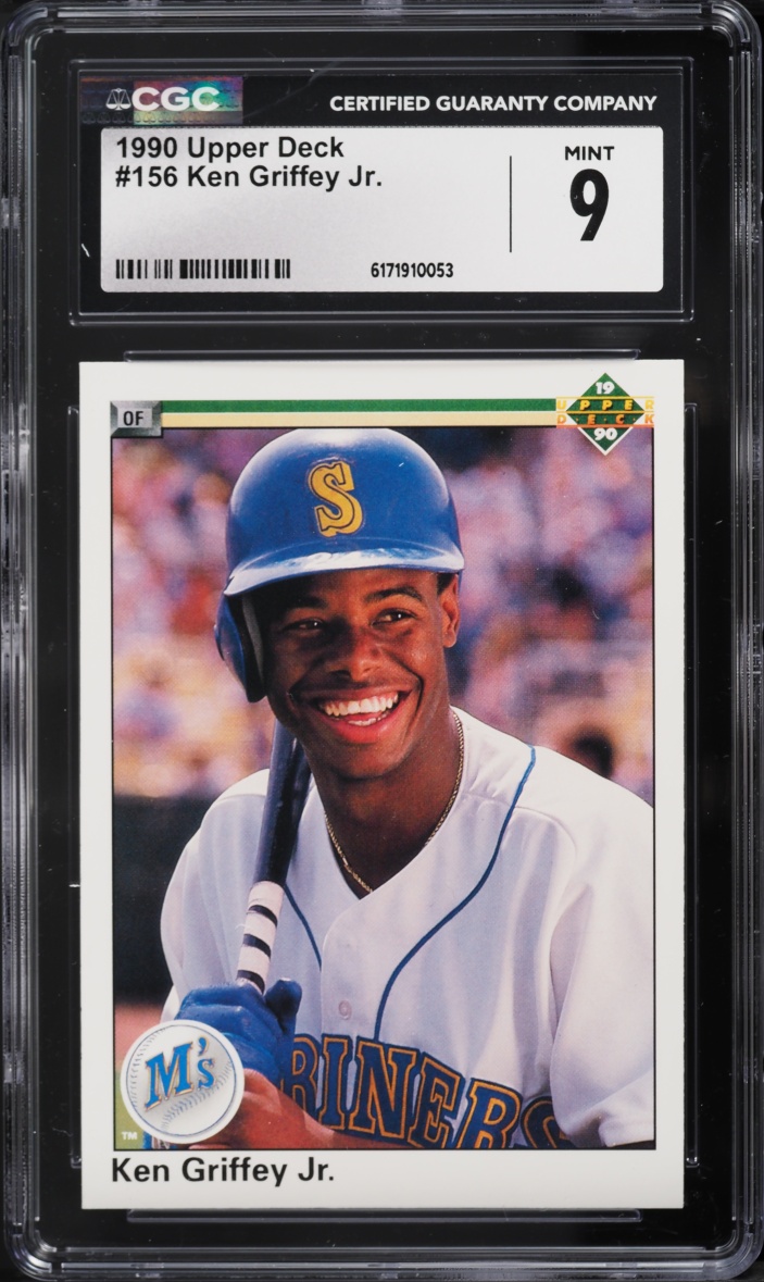 1990 Upper Deck Ken Griffey Jr. #156 CGC 9 MINT