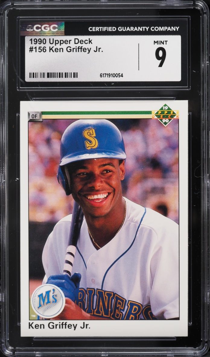 1990 Upper Deck Ken Griffey Jr. #156 CGC 9 MINT