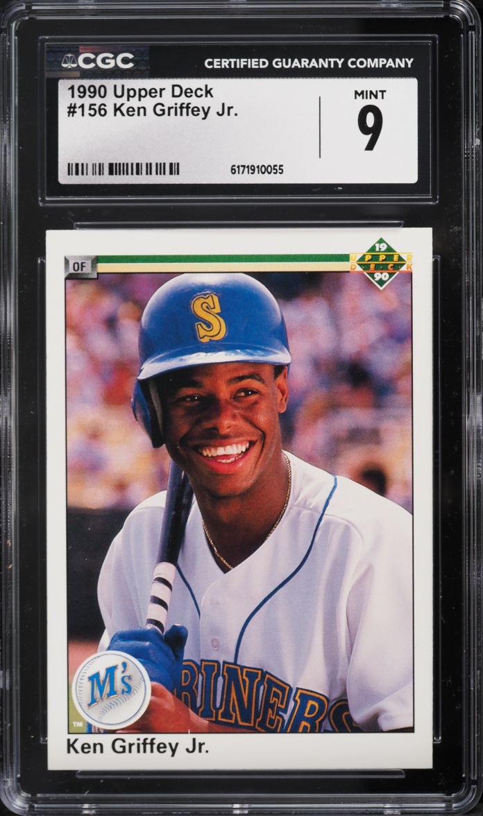 1990 Upper Deck Ken Griffey Jr. #156 CGC 9 MINT