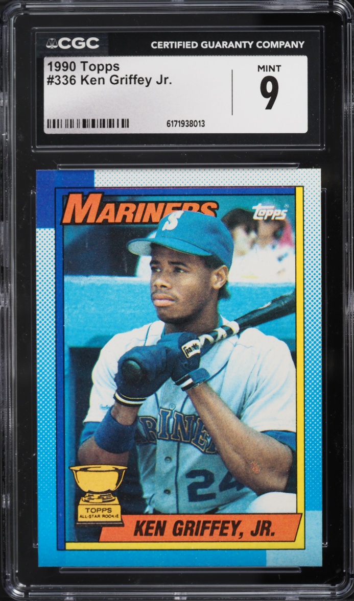1990 Topps Ken Griffey Jr. #336 CGC 9 MINT