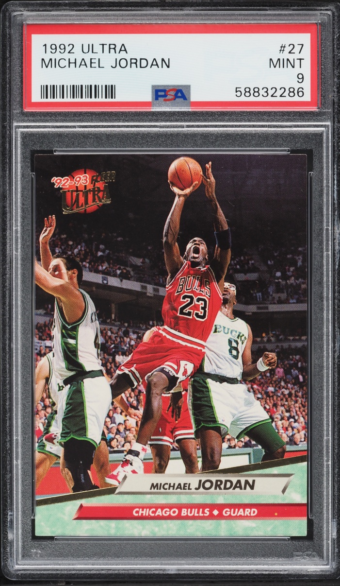 1992 Ultra Basketball Michael Jordan #27 PSA 9 MINT