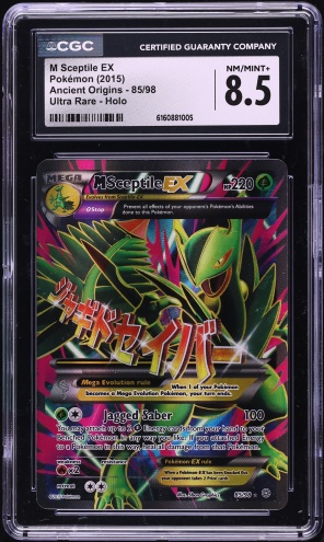 sceptile ex pokemon card value Spirit Link 080 - Reverse Holofoil XY Ancient Origins Attack 2 Mega Sceptile ex Super Rare