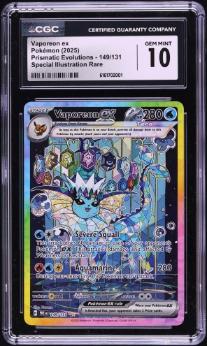 2024 Pokemon Japanese SV Terastal Fest ex SAR Vaporeon ex #205 PSA