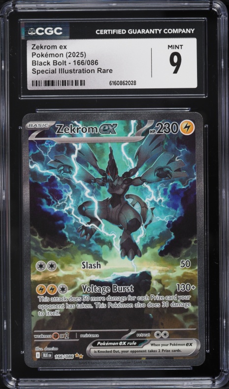 ゼクロムex #174 PSA 10 BW RARE PSA 10 Zekrom ex BWR 174/086 Black Bolt sv11B Pokemon Card
