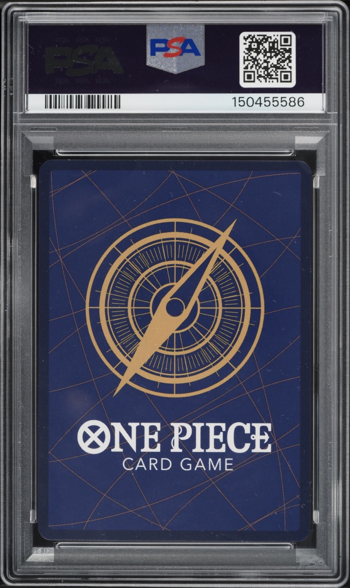 2025 One Piece Japanese Carrying On His Will Alt Art Divine Departure #OP13-076 PSA 10 GEM MINT