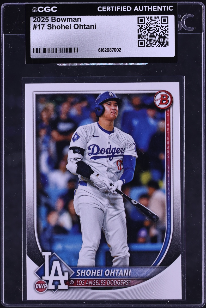 2025 Bowman Shohei Ohtani #17 CGC AUTH