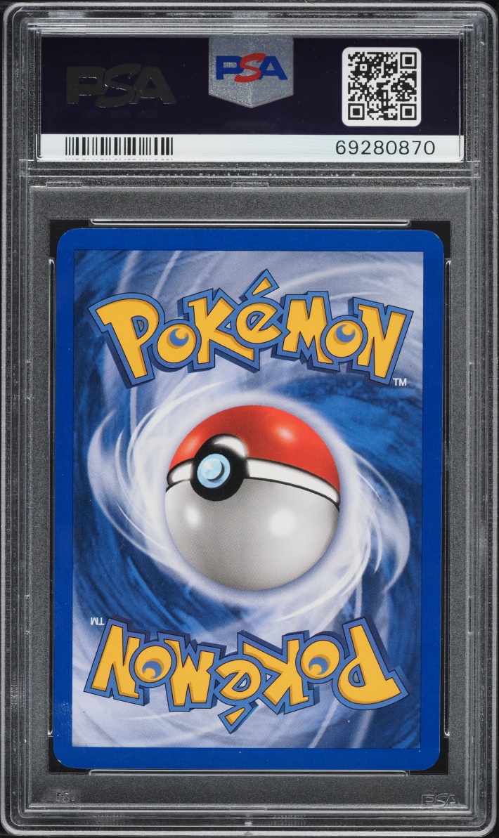 2005 Pokemon EX Unseen Forces Holo Entei Gold Star #113 PSA 9 MINT