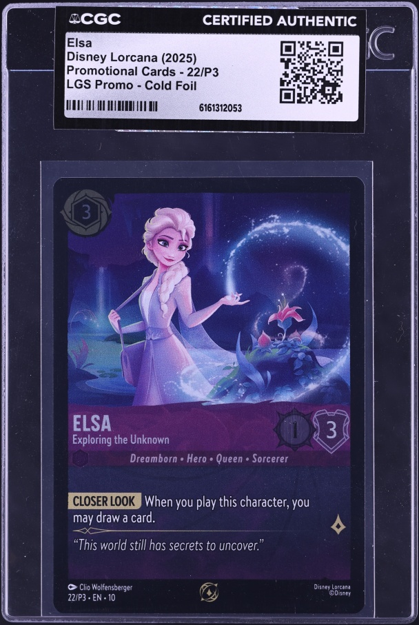 2023 Disney Lorcana First Chapter Enchanted Elsa #207 PSA 10 GEM
