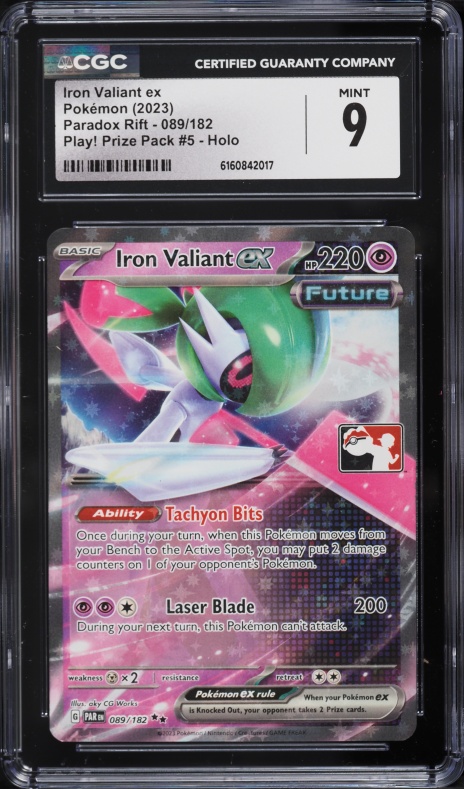2024 Pokemon Japanese SV Terastal Fest ex Iron Valiant ex #74 CGC 10 GEM  MINT on Fanatics Collect