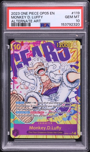 2023 One Piece Japanese Promo Card Set 1 Monkey D. Luffy #P-001