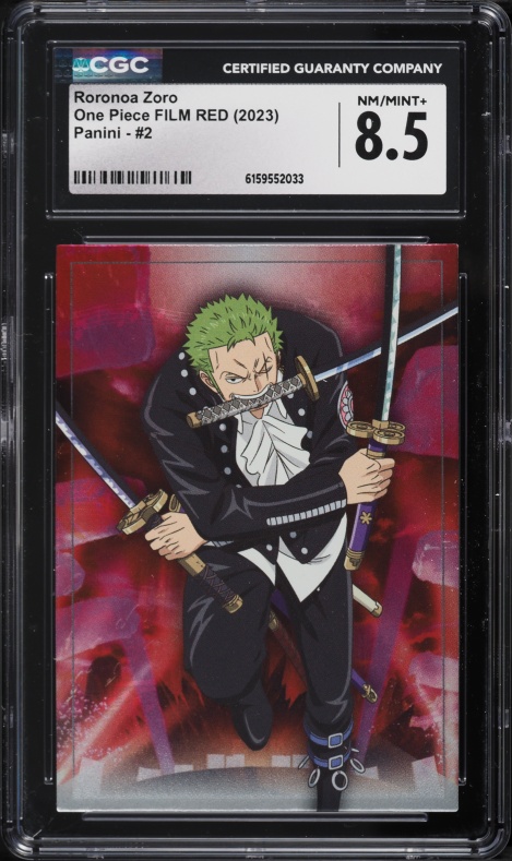 2023 One Piece Premium Collection Film Red SR Roronoa Zoro #ST01