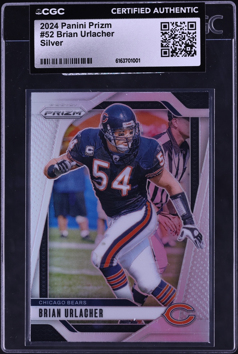 2024 Panini Prizm Silver Brian Urlacher #52 CGC AUTH