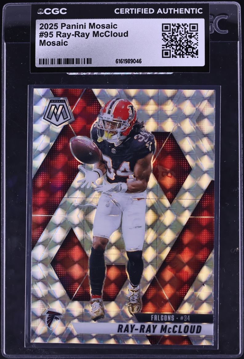 2025 Panini Mosaic Ray-Ray McCloud #95 CGC AUTH