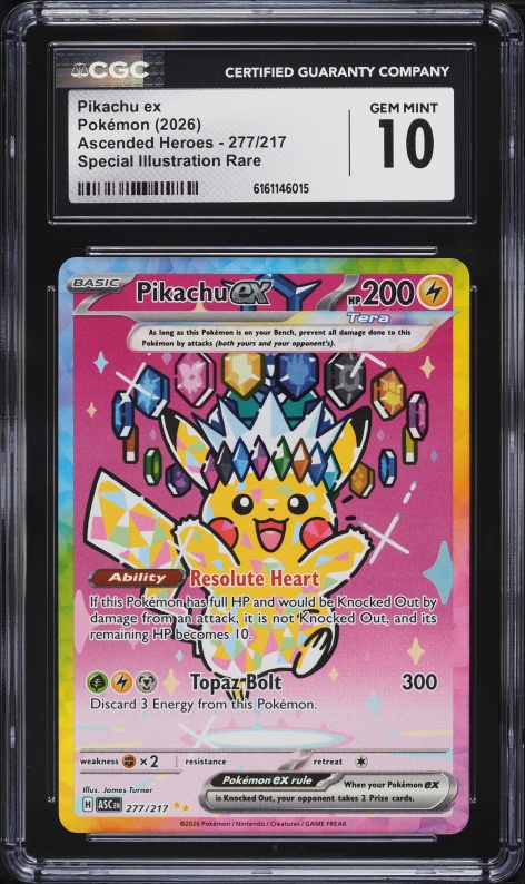 pokemon mega evolution pikachu card Pokémon - Mega Evolution - Ascended Heroes main image 1
