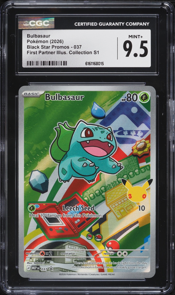 2026 Pokemon Mega Evolution Promo First Partner Illustration S1 Full ...