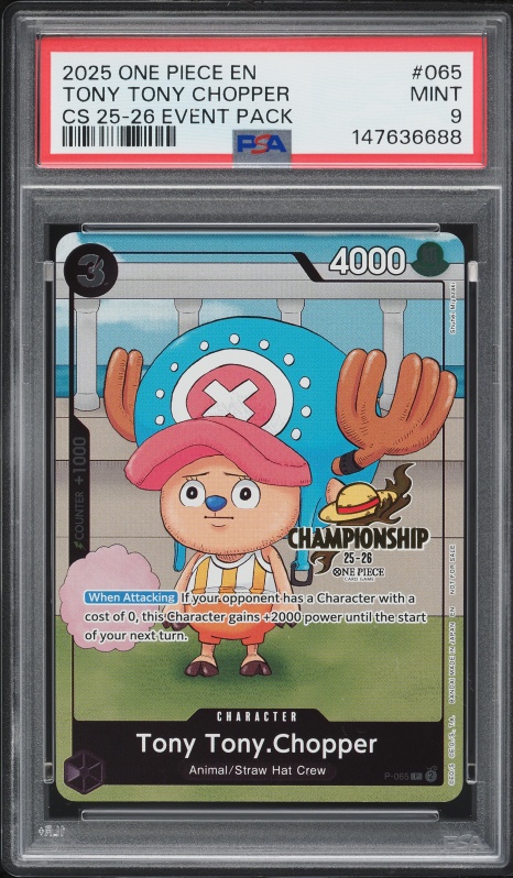2025 One Piece Championship 25-26 Top Player Pack Finalist Alt Art