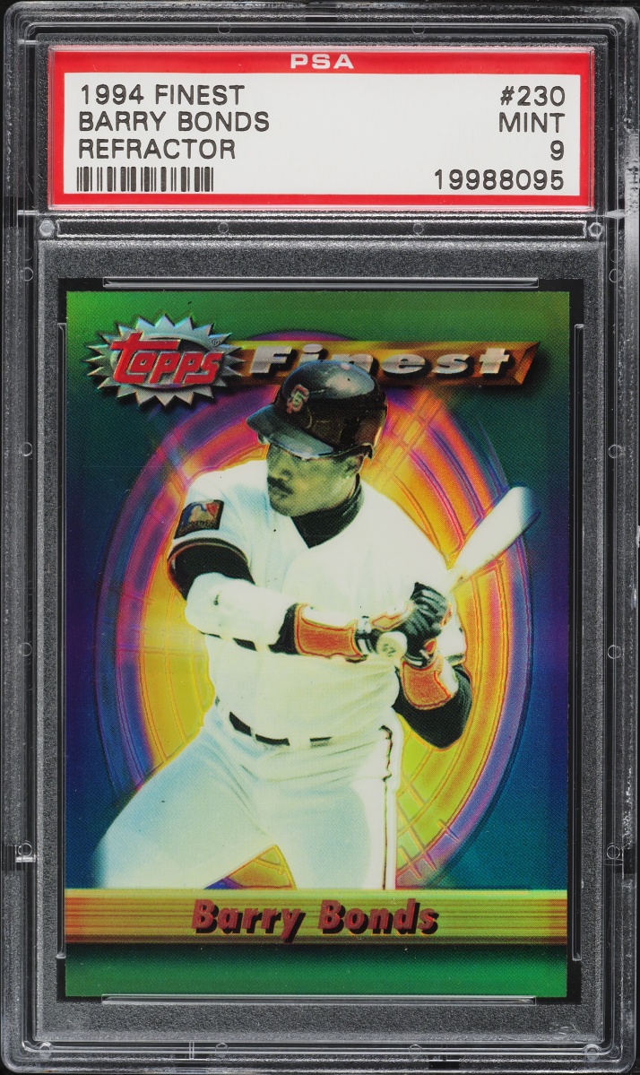 1994 Finest Refractor Barry Bonds #230 PSA 9 MINT