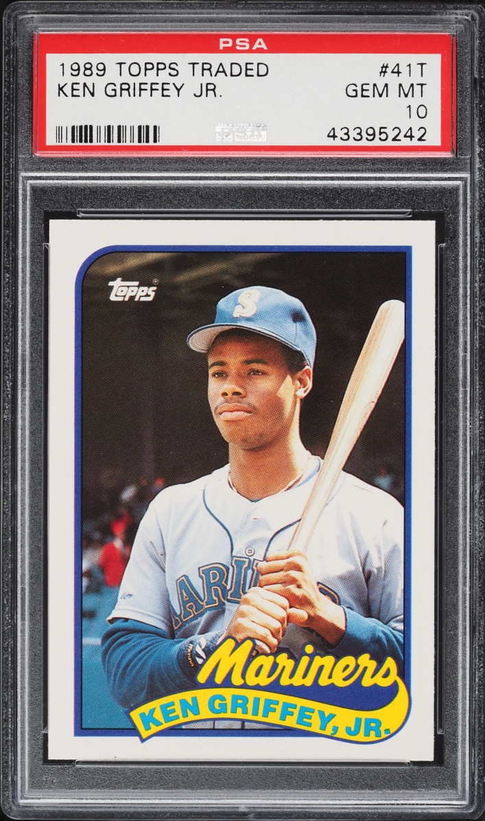 1989 Topps Traded Ken Griffey Jr. ROOKIE #41T PSA 10 GEM MINT