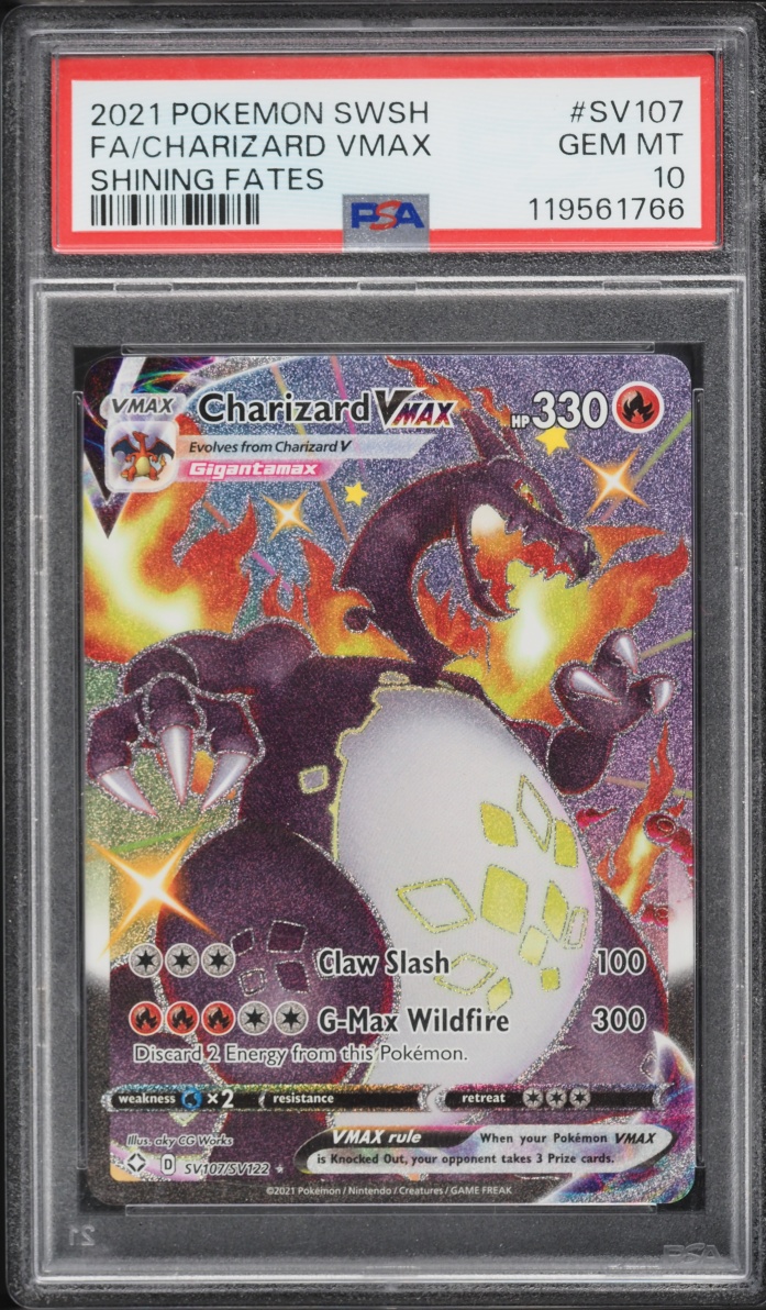 what pokemon cards came out today Pokemon Graded: Gengar VMAX 157/264 Fusion Strike (2021) Holo PSA 10 –  Double Infinity Gaming main image 1