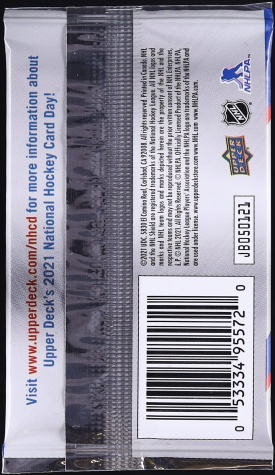 2021 Upper Deck National Hockey Card Day America Unopened Pack